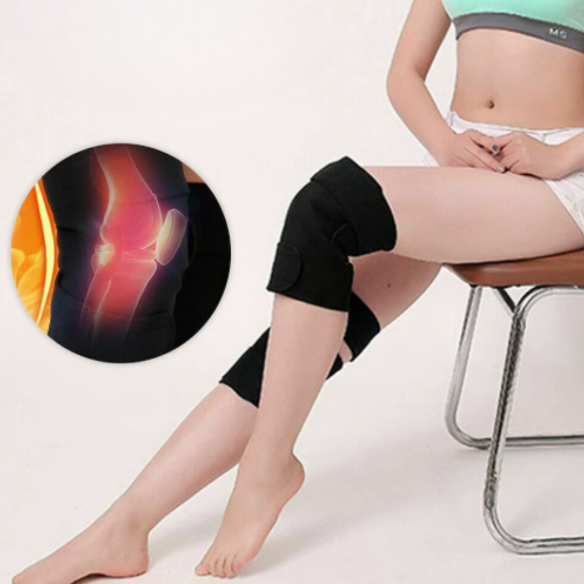 Genouillere-chauffante-MoveBrace-assise