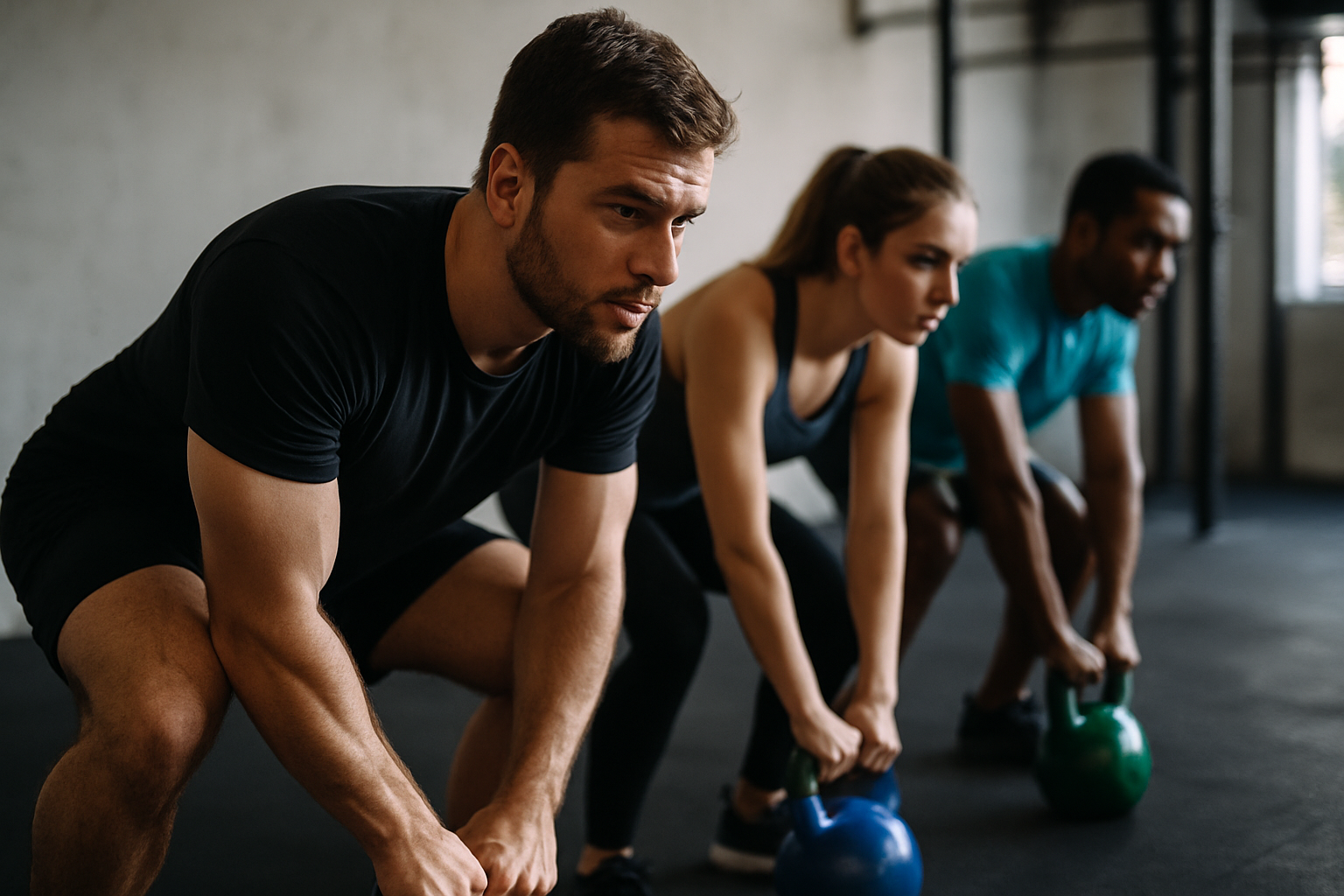 entrainement-kettlebell-salle-de-sport-effort-musculaire