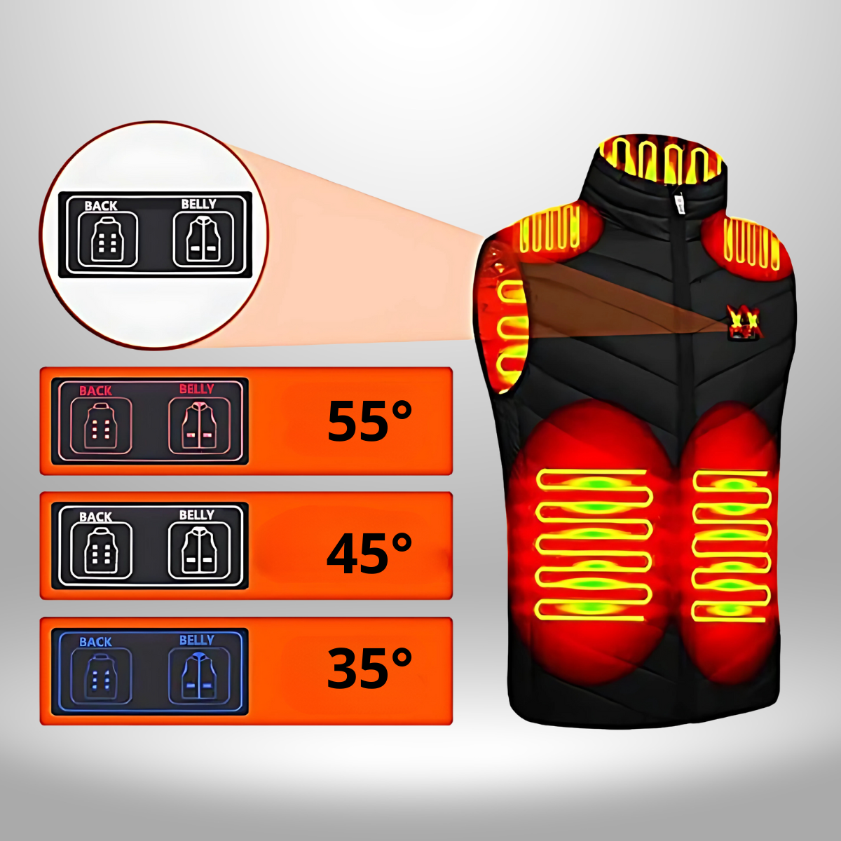Veste-chauffante-homme-et-femme-Chaleur-Instantanée-Votre Bouclier-Thermique-Personnel