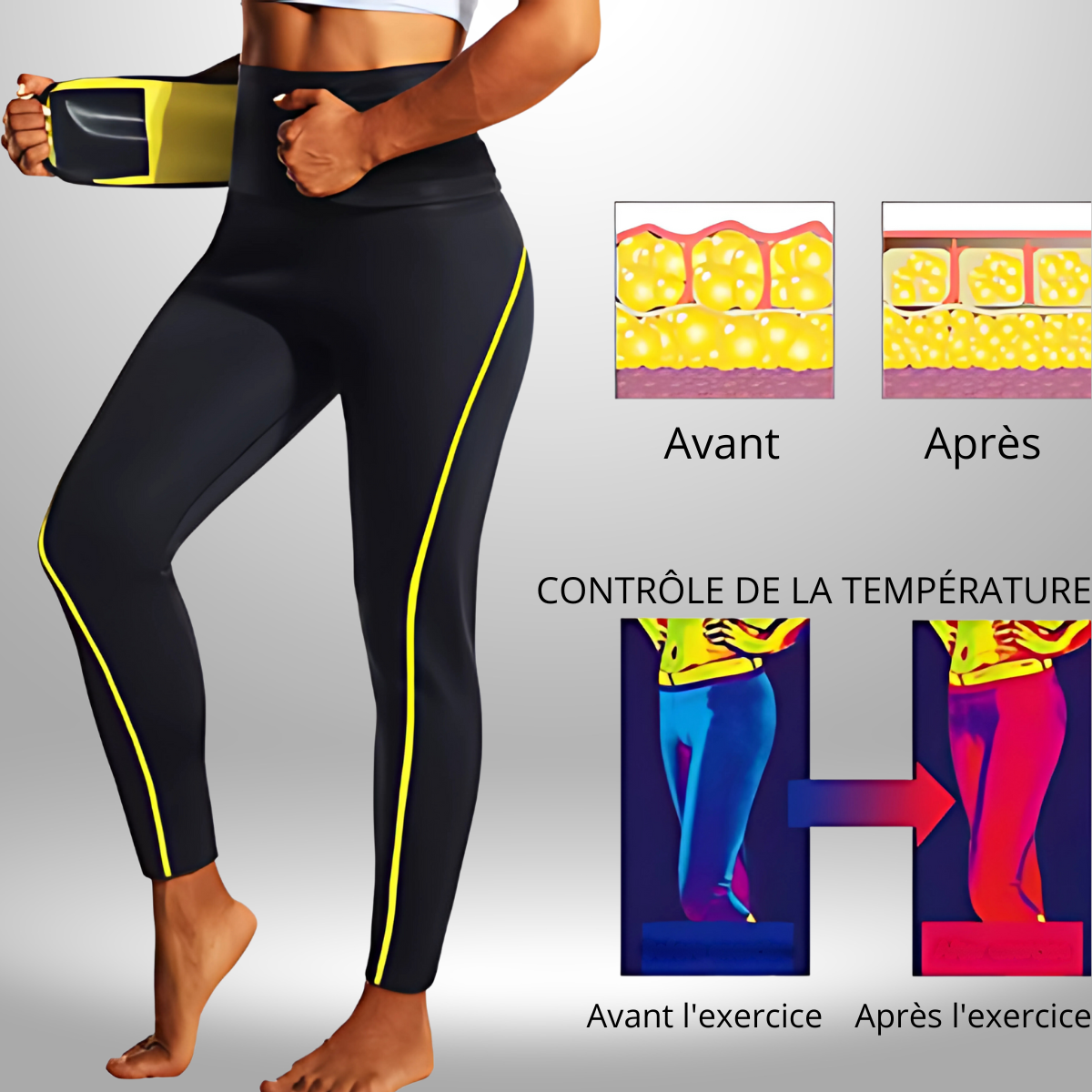 Legging-de-sudation-HotFit-ciblé